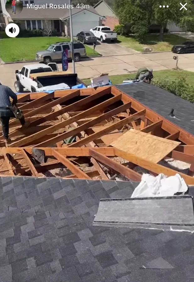 Storm Damage Shingle Restoration League City TX